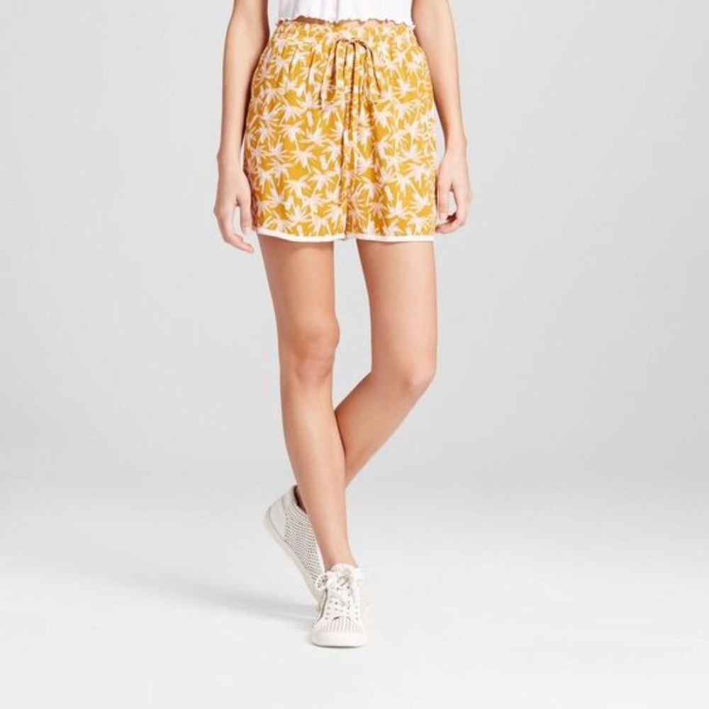 Mossimo | High Waist Tropical Shorts